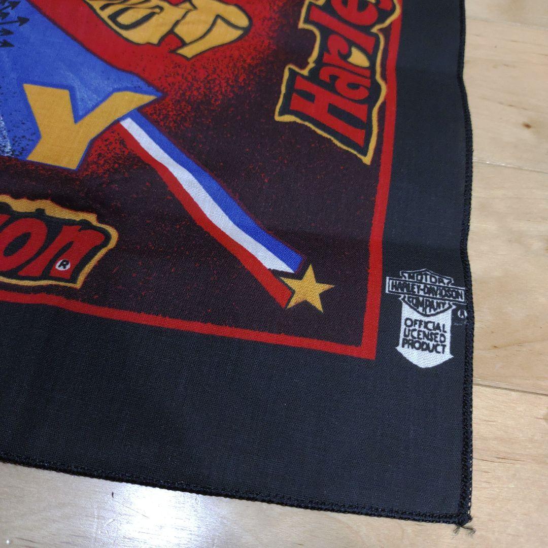 90s USA製 HARLEY-DAVIDSON キムタク私物同品 バンダナ