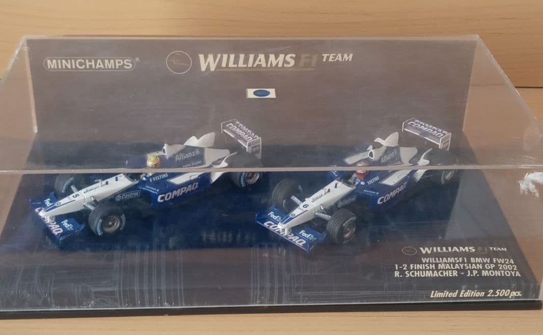 ★希少★【F1ミニカー】ウィリアムズF1チーム（2002年）