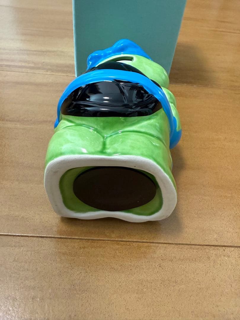 4体セット ミュータントタートルズ 陶器製 貯金箱