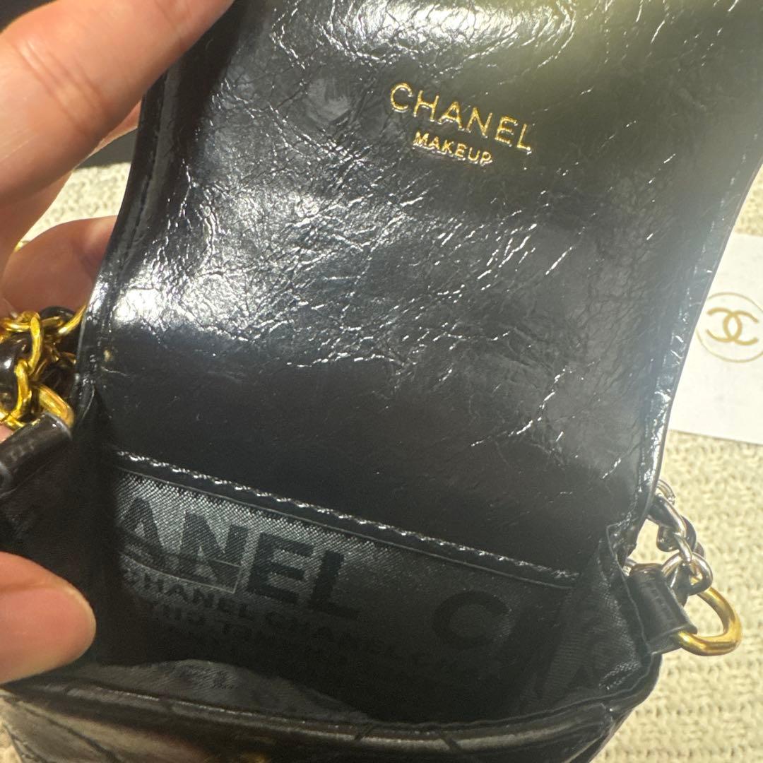 非売品 シャネル ノベルティ スマホポーチ ミニバッグ 斜め掛け