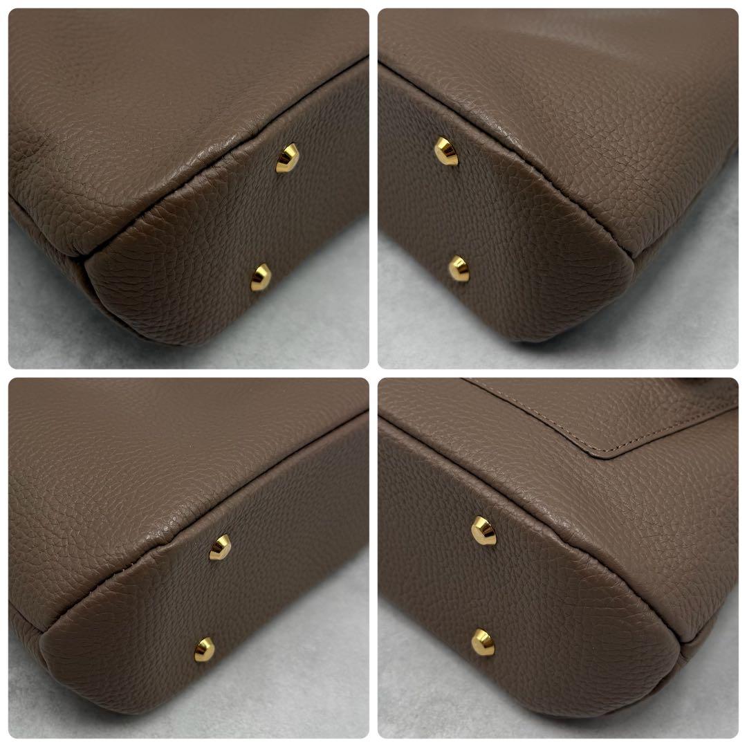 ATAO アタオ chivy チヴィ ショルダーバッグ グレージュ 2way