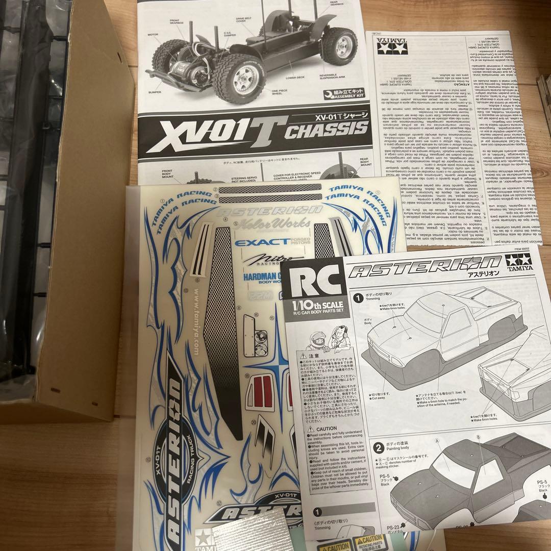 TAMIYA絶版1/10RC アステリオン （XV-01Tシャーシ） 未組立品