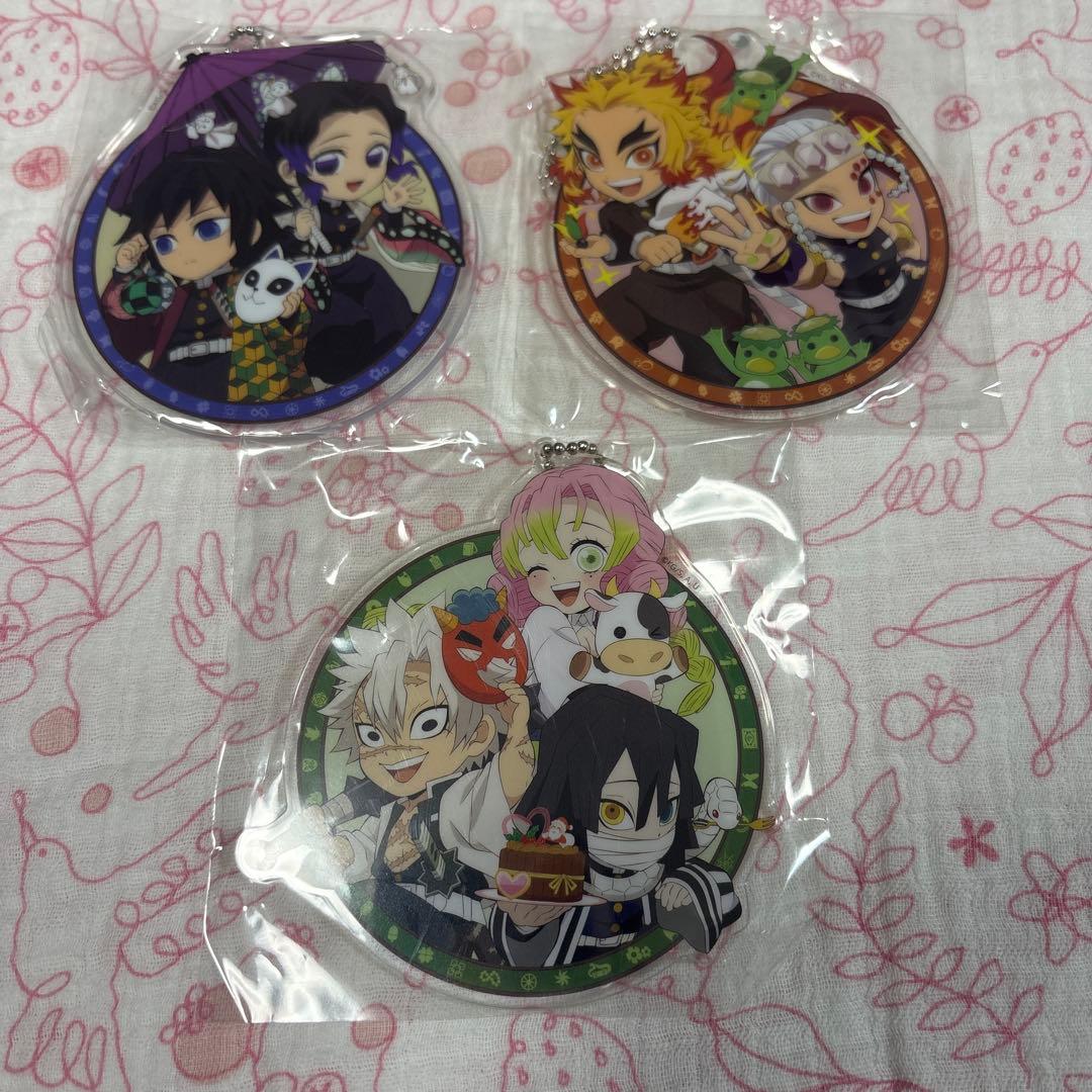 鬼滅の刃 みにきゃら集 3冊セット　弐　参　肆　アクリルキーホルダー付