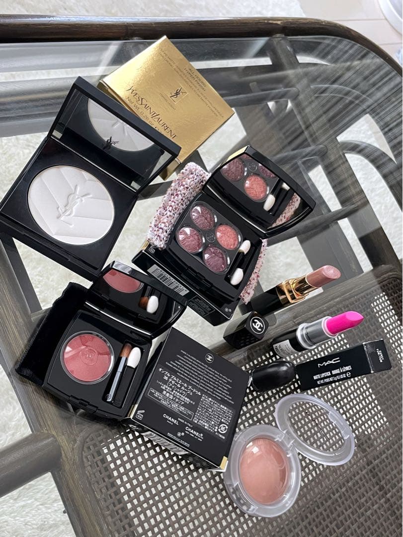 CHANEL／YSL／MAC メイク用品6点セット美品