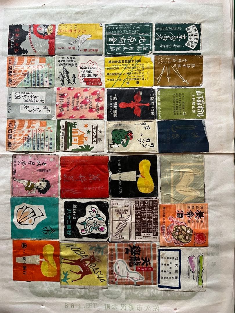 ヴィンテージ　 マッチラベル　数百枚