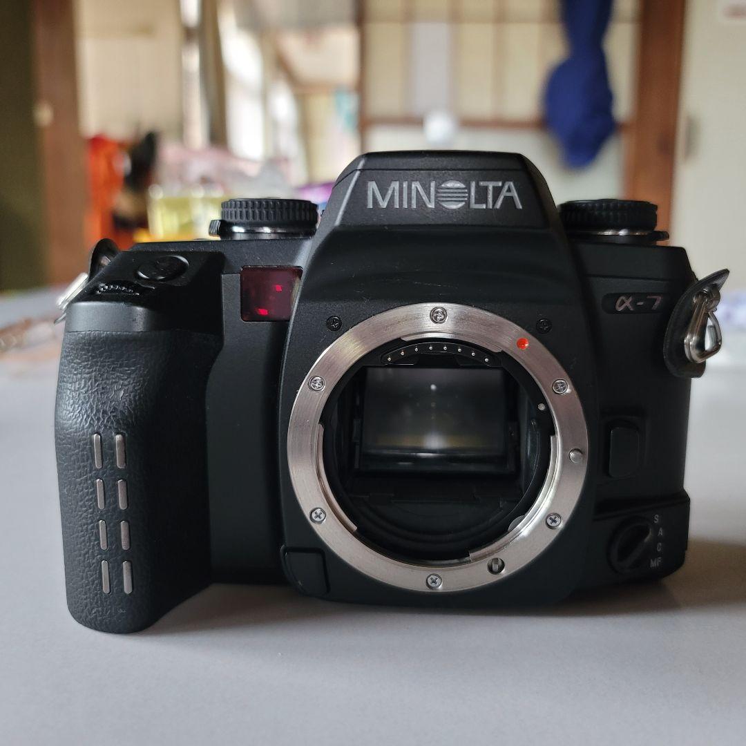 AF28-80mmレンズセット】MINOLTA α-7 フィルム一眼