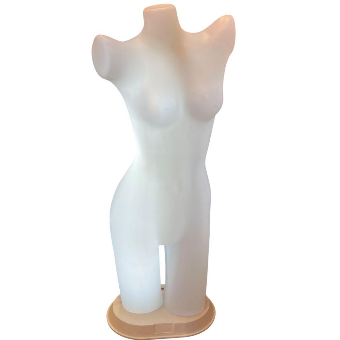 電飾トルソー(マネキン) レディース 半身 レア