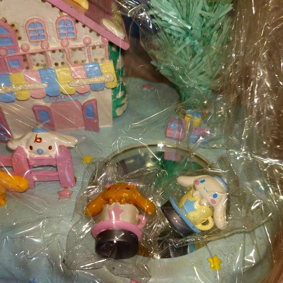 シナモン　シナモロール　ジオラマハウス　オルゴール　2004年製　未使用品