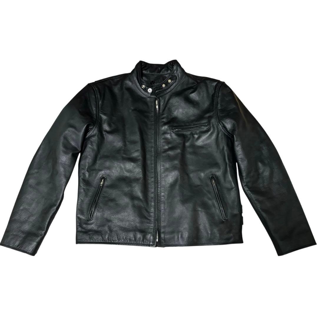 きりこ様専用】HORN WORKS シングルライダースジャケット バッファロー