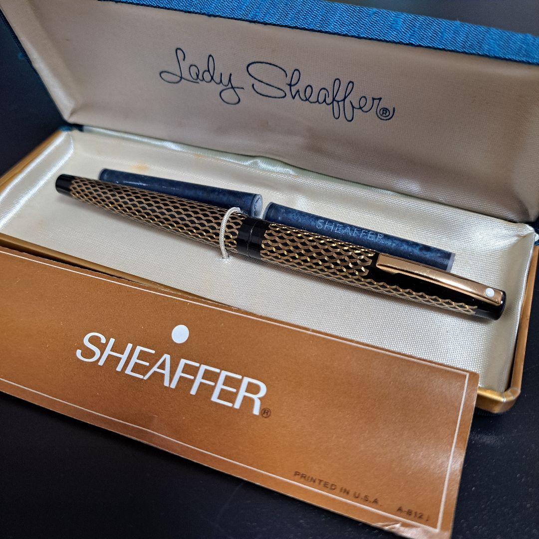 ビンテージ 未使用！ 14K シェファー 万年筆&ボールペン セット