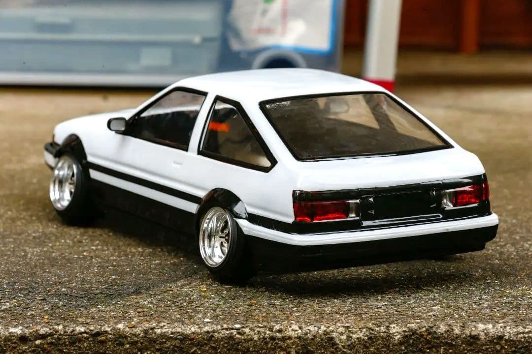パンドラRC トヨタ AE86 3Drトレノ 未走行 塗装済みボディ