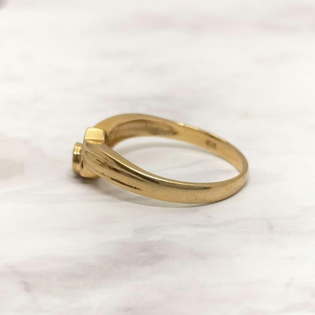 タイムセール♡K18 ダイヤモンド リング 0.07ct 11.5号 レディース