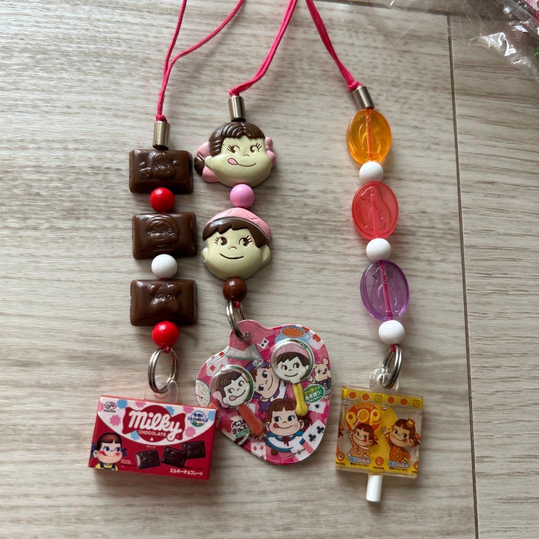 平成当時物　不二家おやつストラップ　10点　まとめ売り
