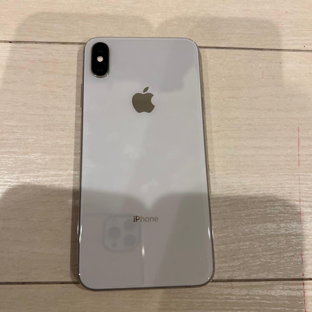 iPhone XSMAXシルバー画面割れありジャンク品