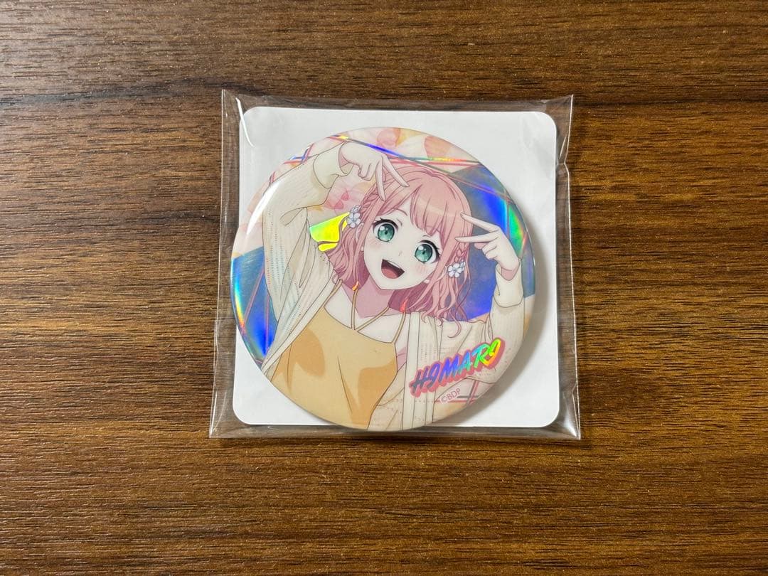 GIGO限定 バンドリ ビッグ缶バッジ 2024 summer 上原ひまり