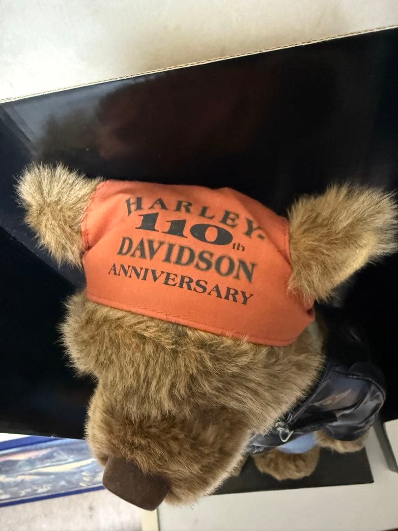 ハーレーダビッドソン 110周年 限定テディベア