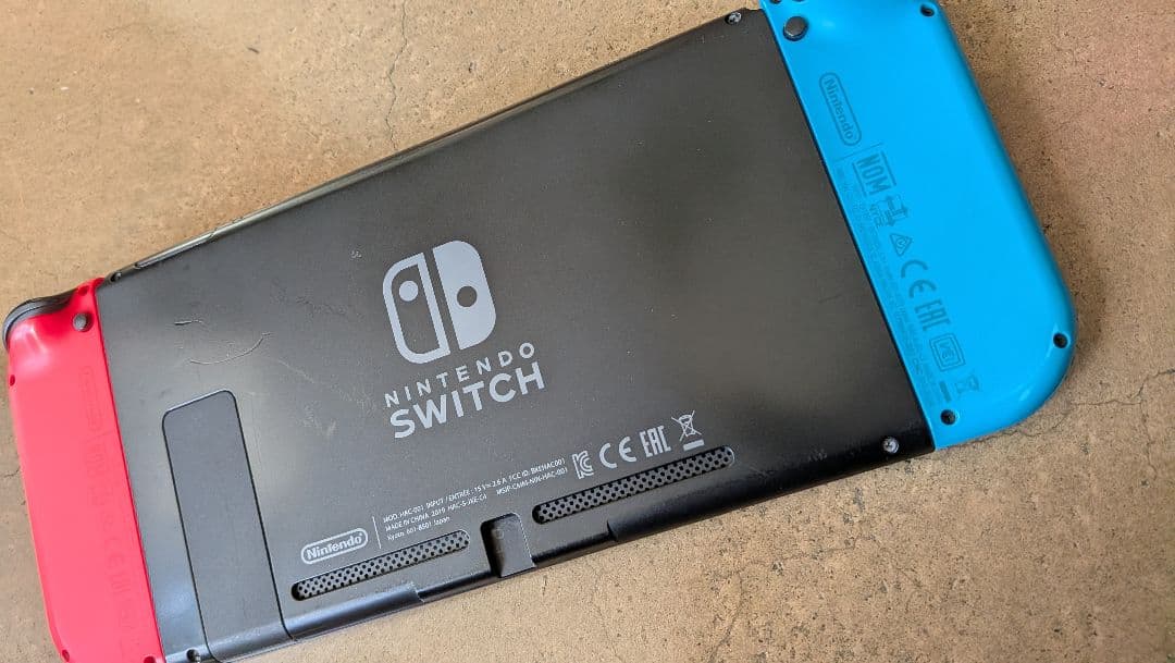 画面不具合ありNintendo Switch 本体 ドック付き