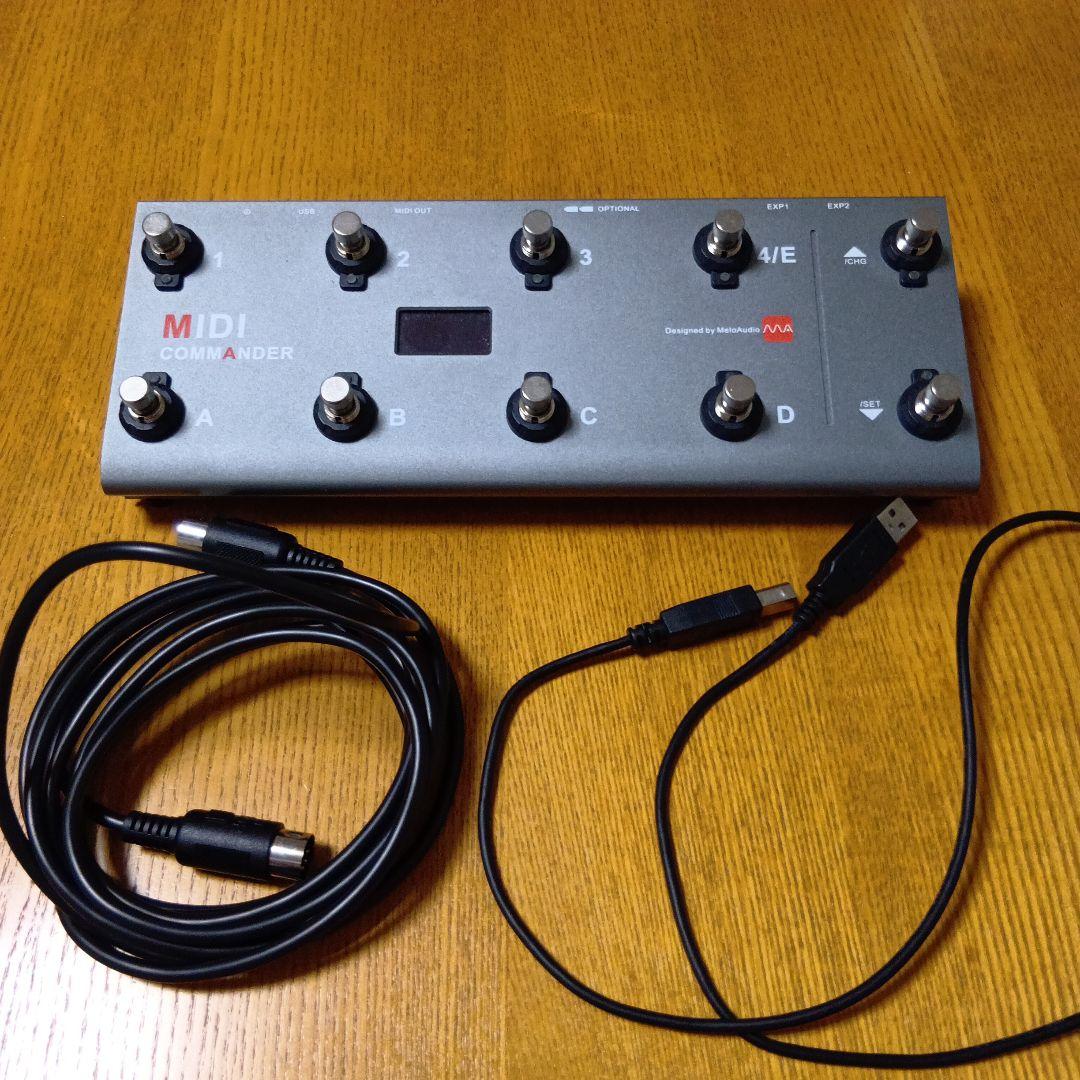 MIDI COMMANDER 10スイッチ MIDIインターフェース PC/CC/Note MIDI Commander Paint Audio MIDI Captain Foot Controller