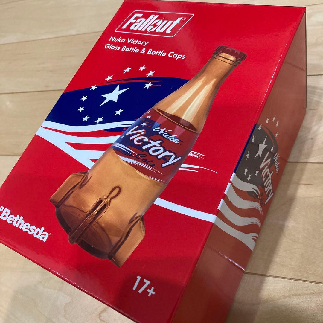 新品未開封【Fallout】ヌカビクトリー グラスボトル＆キャップ
