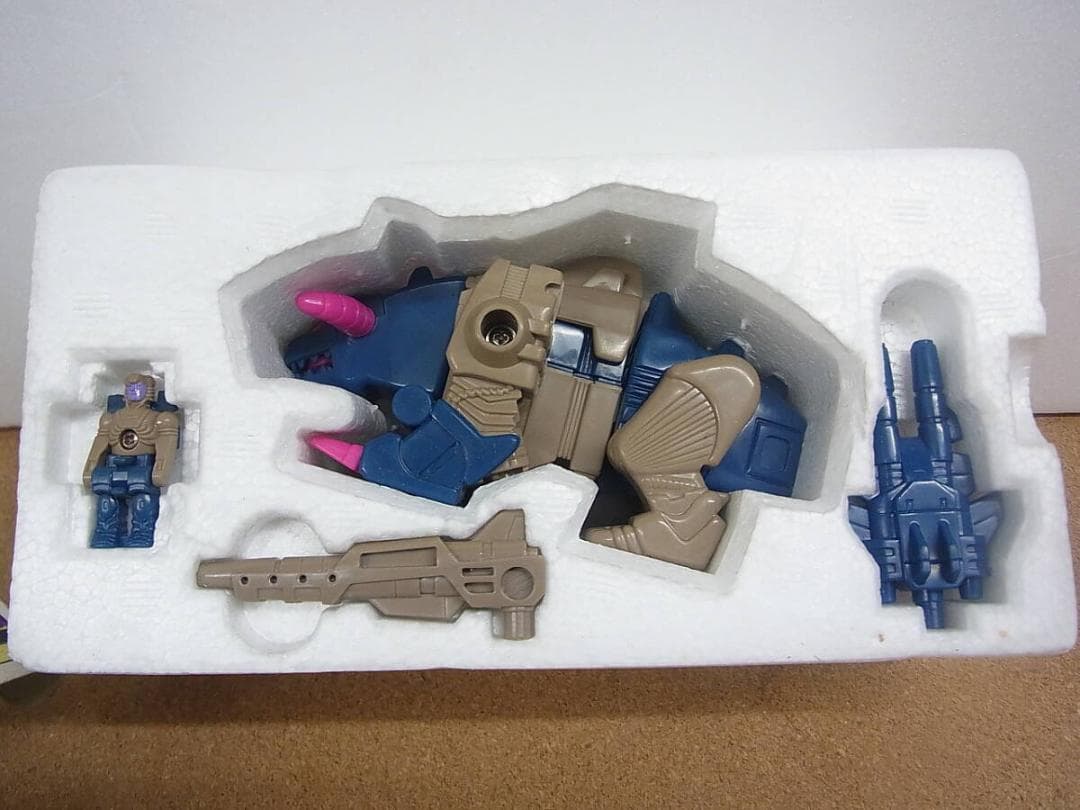 トランスフォーマー D-302 ヘッドマスター Jr ブルホーン シール欠品