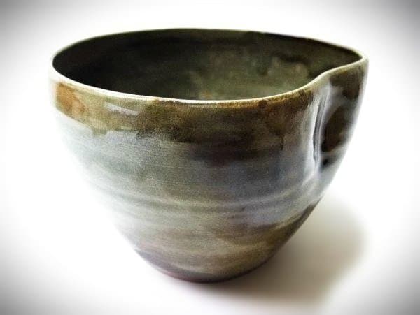 十三代『高取八仙』作 建水 八仙窯 遠州七窯 筑前茶陶