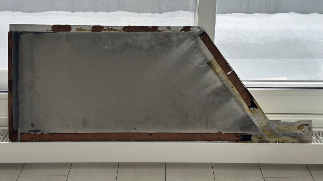 鉄道部品 キハ183系 キハ184-10 化粧板 車番