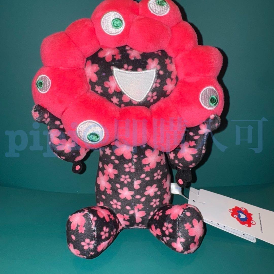 ミャクミャク 桜 黒 ブラック ぬいぐるみ 大阪関西万博 万博 - メルカリ