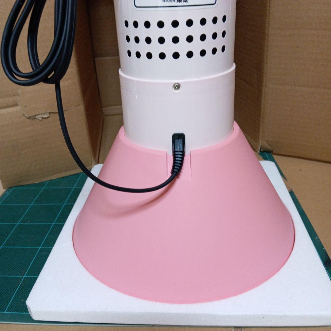 新品 昭和レトロ ピンク 東芝製 トールボーイ型 電気ストーブ SR