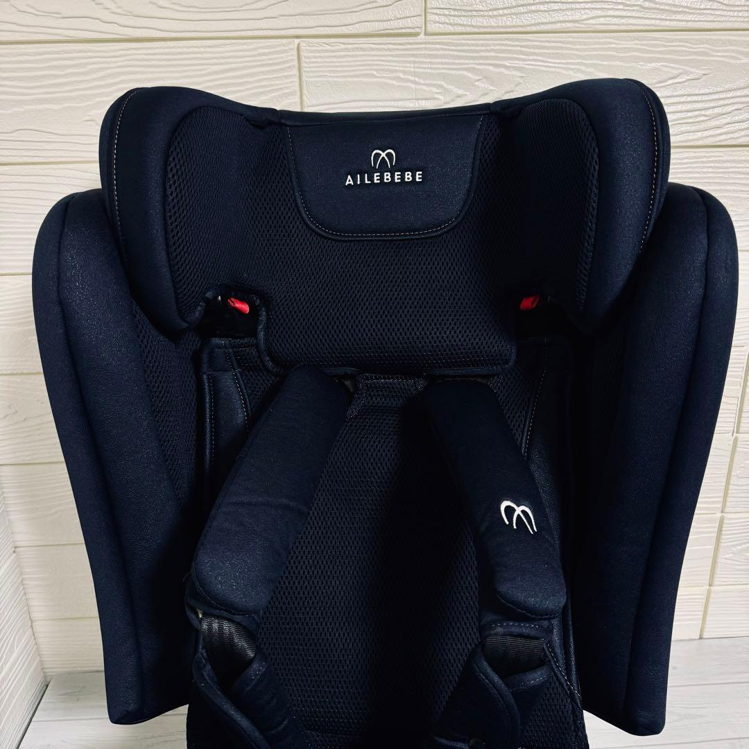 エールべべパパットグランスグランネイビージュニアシートAILEBEBE