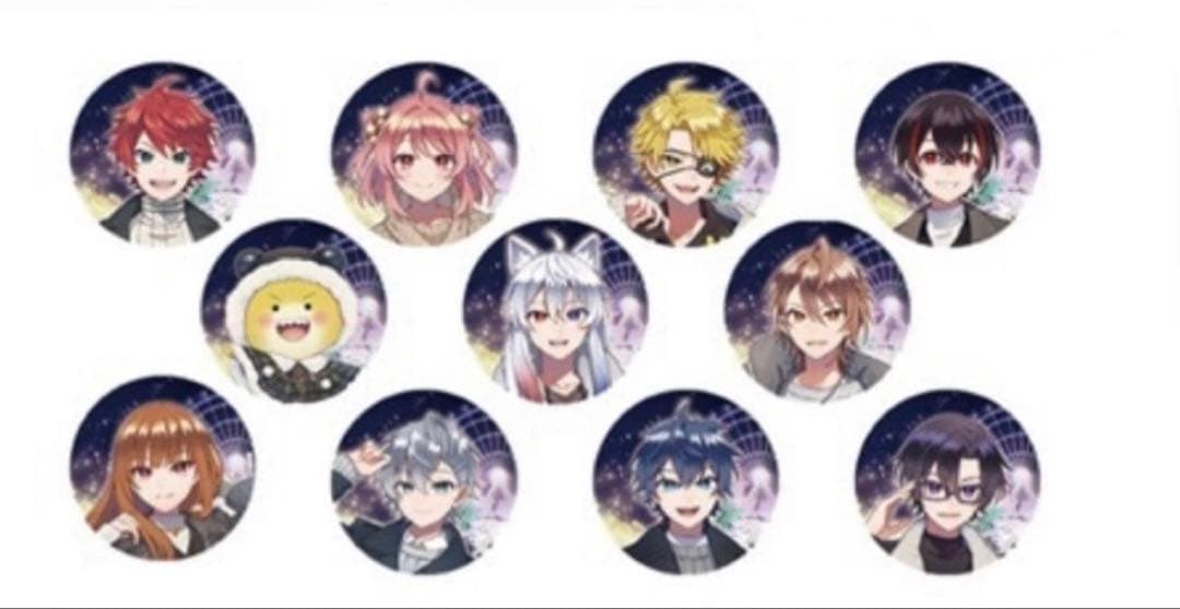 カラフルピーチ 東武動物公園 トレーディング缶バッジ 全11種