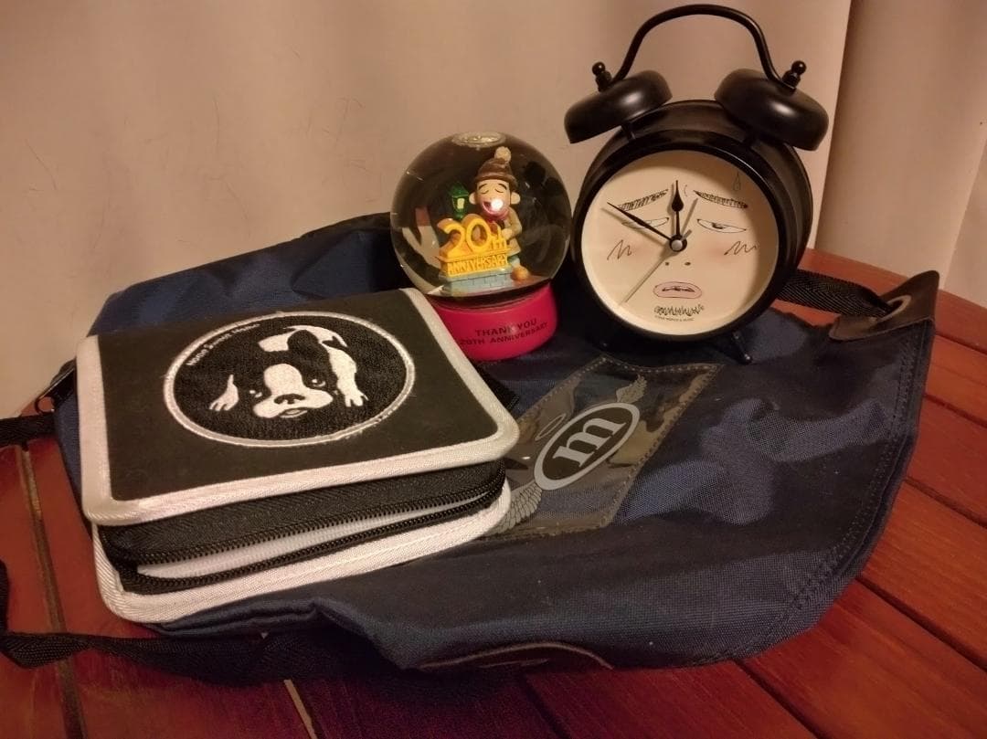 槇原敬之 レアグッズセット スノードーム・バッグ・CDケース・目覚まし