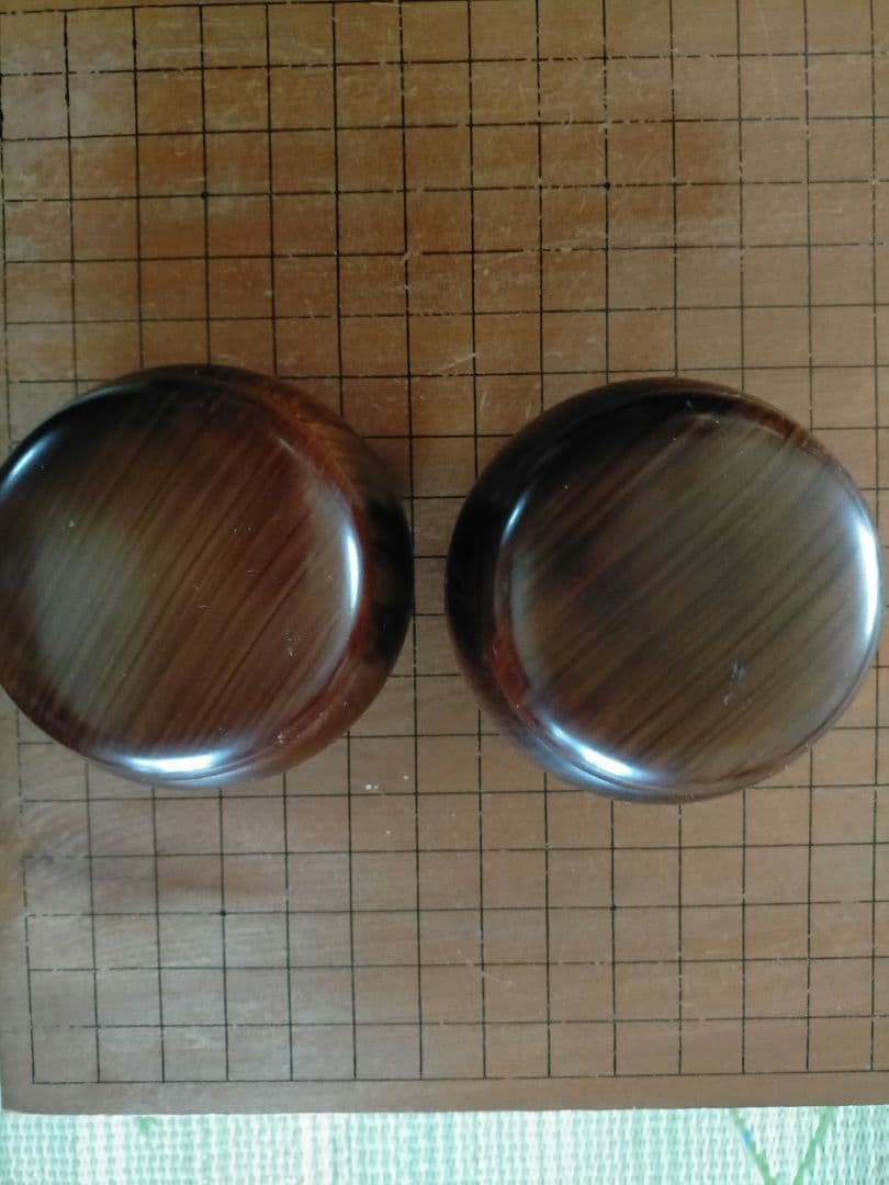 碁盤　碁石　碁笥セット　脚つき碁盤