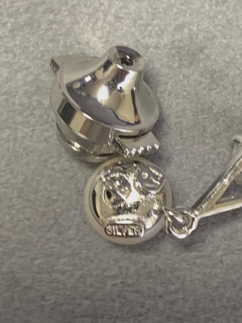 ☆MIKIMOTO☆パール×揺れるビジュー ピンブローチ