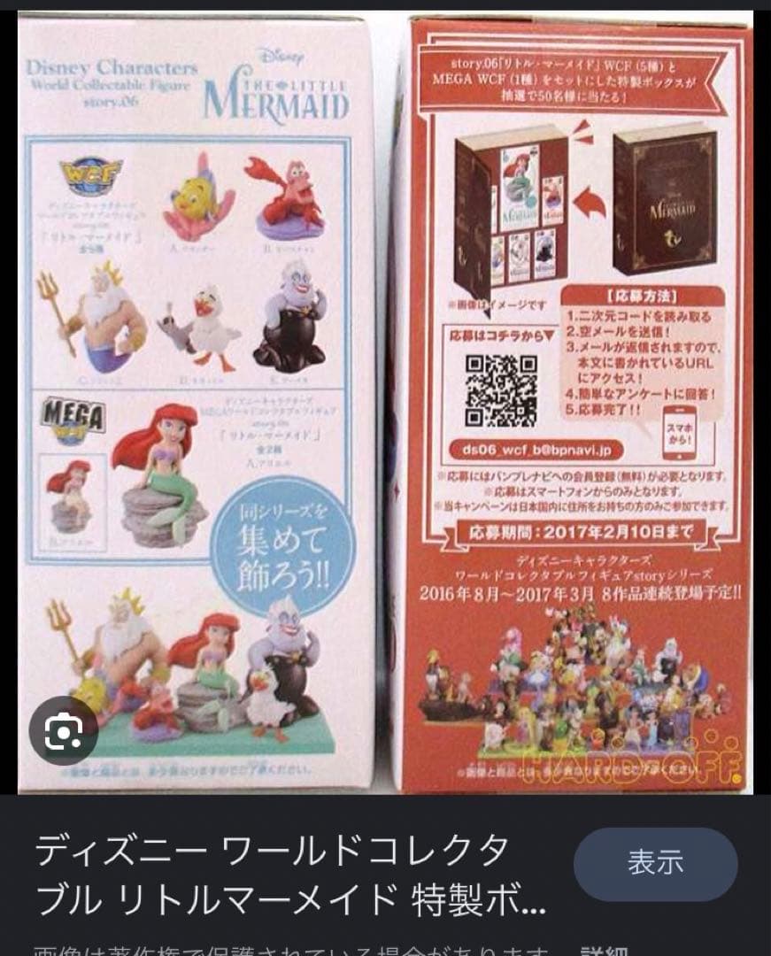 ディズニーワールドコレクタブル特製ボックス当選品