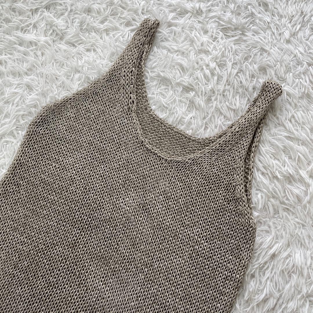 プラージュ CRAFTタンク　リネン混