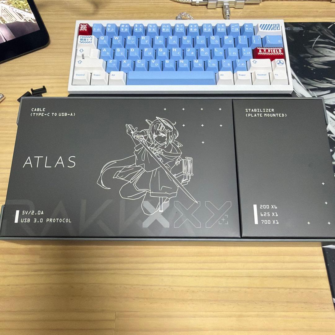 RAKKA 60 ATLAS 6.25U Split PCB キット