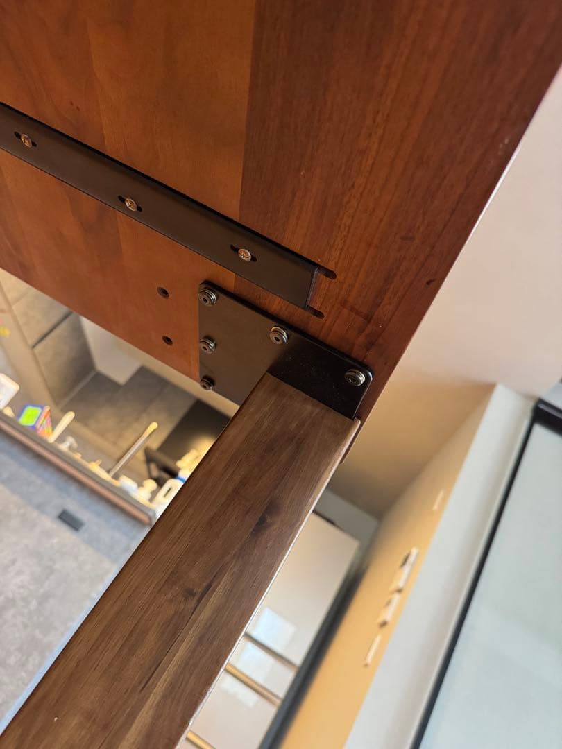 【美品】ウォールナット材 ダイニングテーブル（4人掛け） * テーブルのみ