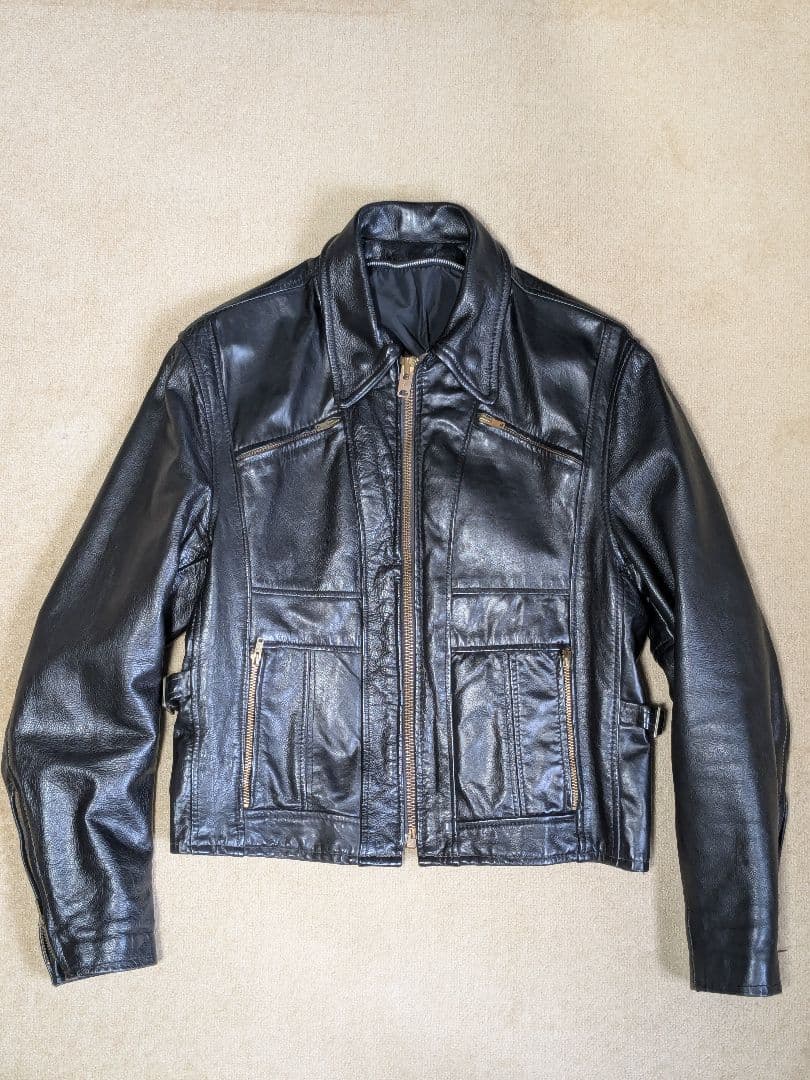 60's70's Lesco LEATHERS トミーゲレロシングルライダース