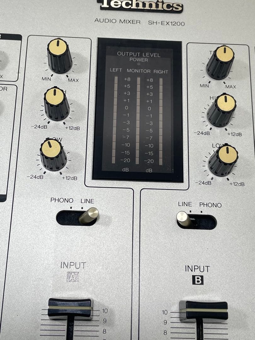 Technics テクニクス SH-EX1200 メンテナンス 予備CHフェーダ