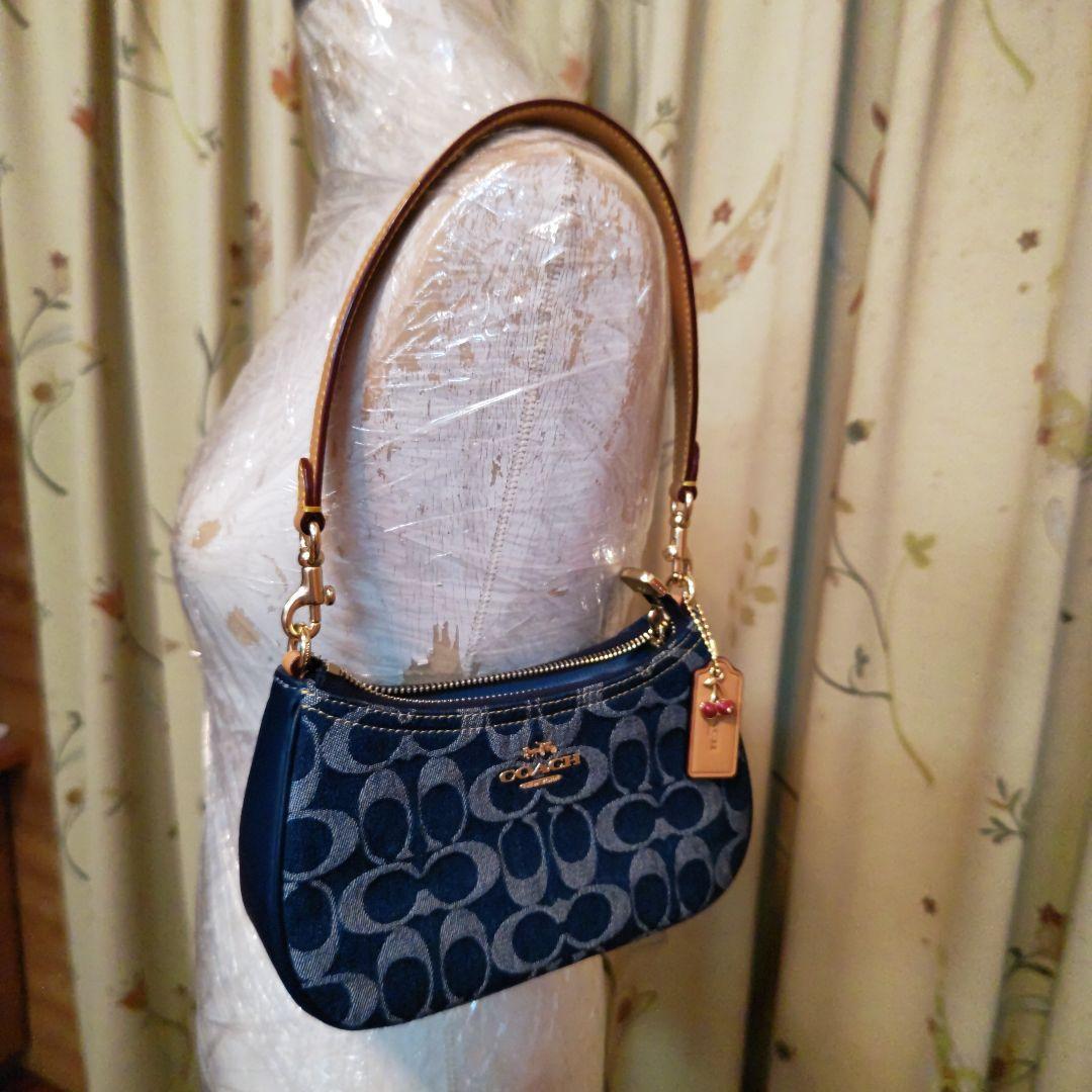 最終お値下げCOACH コーチ ショルダーバッグ ハンドバッグ デニム