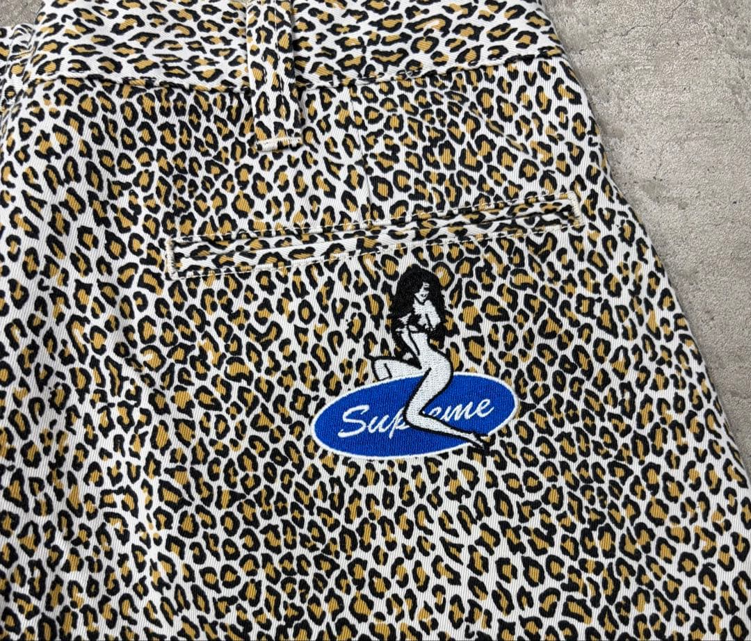 Supreme Chino Pant Leopard 34 Supreme レオパード チノパンツ32