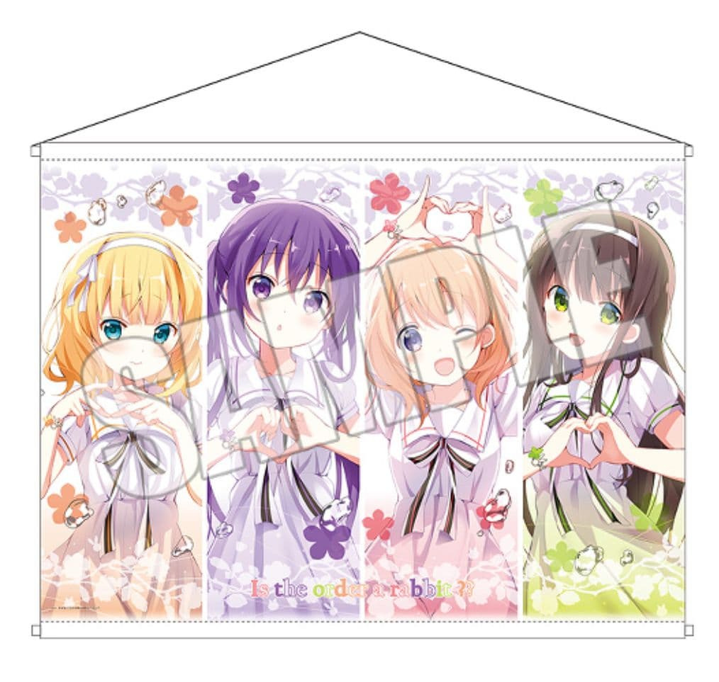 ご注文はうさぎですか? タペストリー6点&布ポスター2点セット - メルカリ