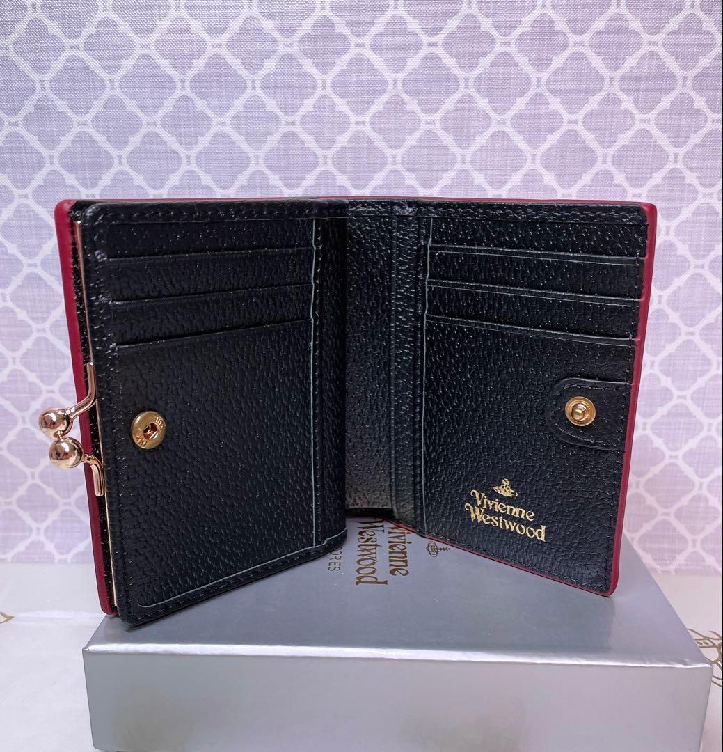 最新☆ショッパー付】高級感 ヴィヴィアン・ウエストウッド 折財布