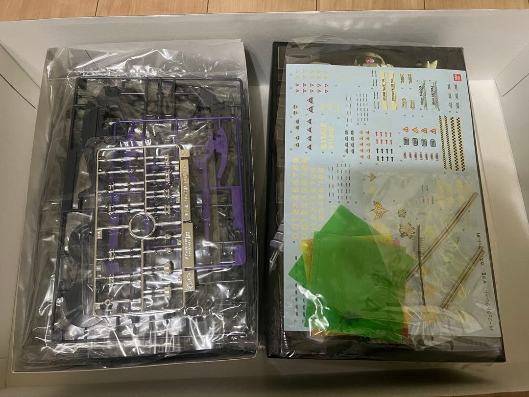 限定品 PG1/60 MS-06F ZAKU II +武器 アニメーションカラー - メルカリ