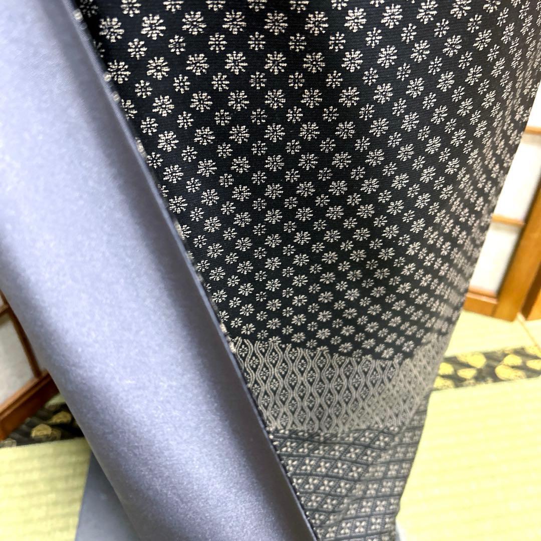 専用ページ　正絹　ガード加工済み　大島紬《小花　雲》