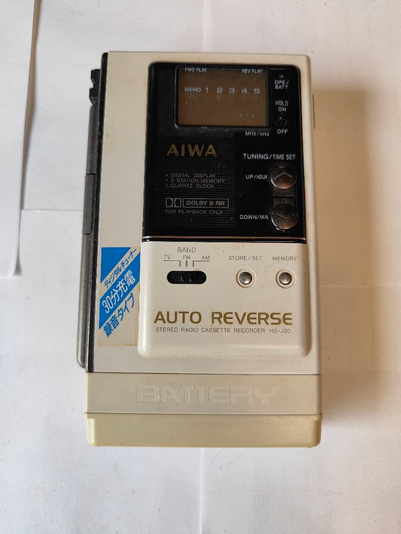 USED】AIWA アイワ HS-J9 Cassette Boy カセットボーイ カセット