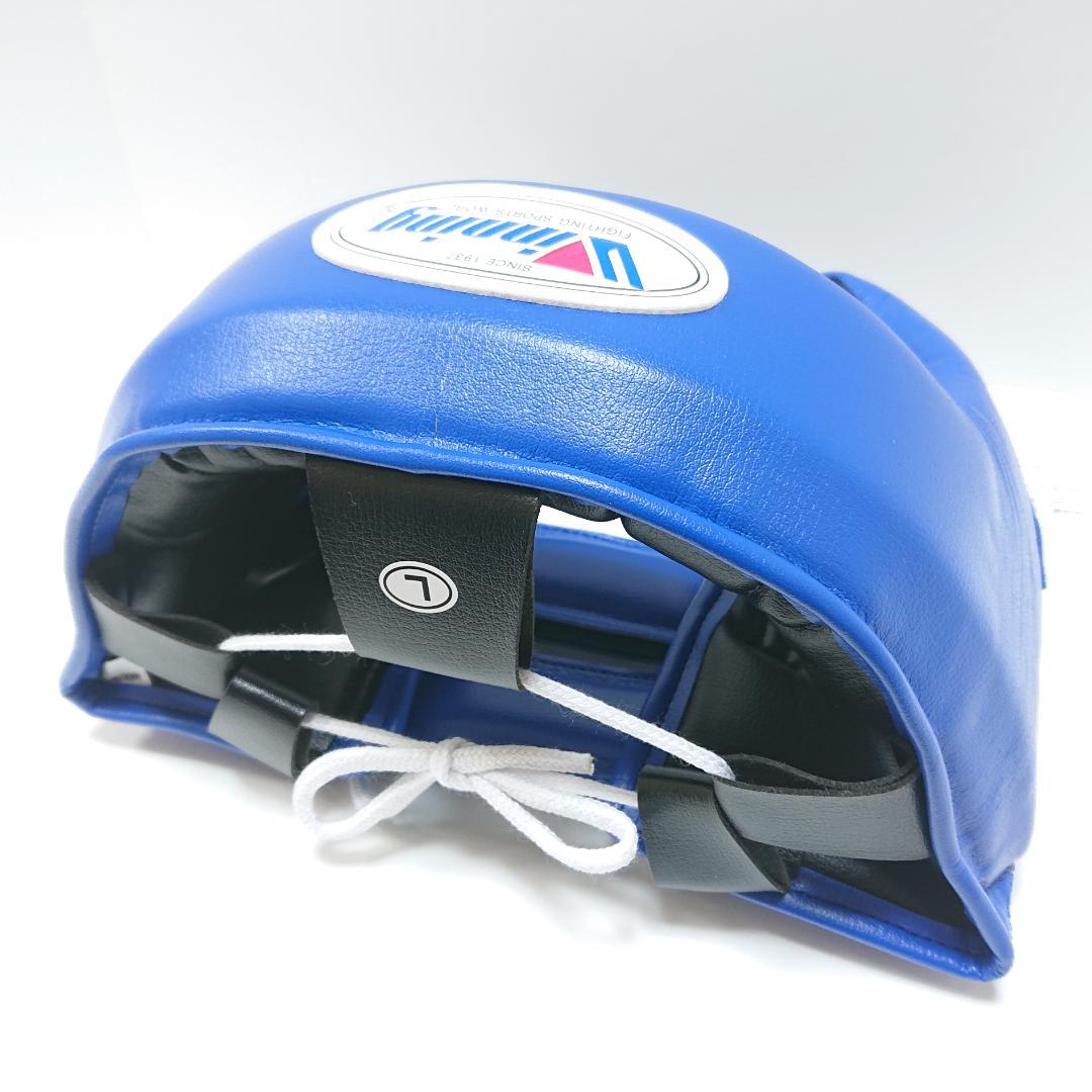 Winning ヘッドギア アマチュア用 ブルー M 未使用 Winning ヘッドギア