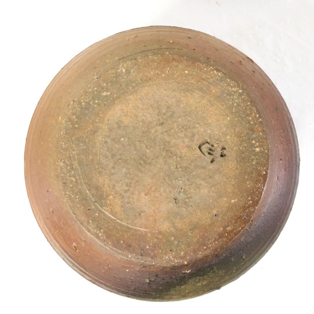 備前焼 大壷 小西陶蔵作 飾り壷 供箱付 AB4