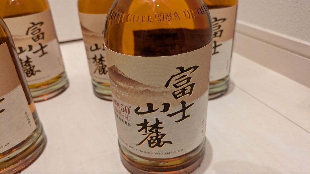 富士山麓 樽熟原酒 8本 濃い口】キリンウイスキー陸は富士山麓の正統