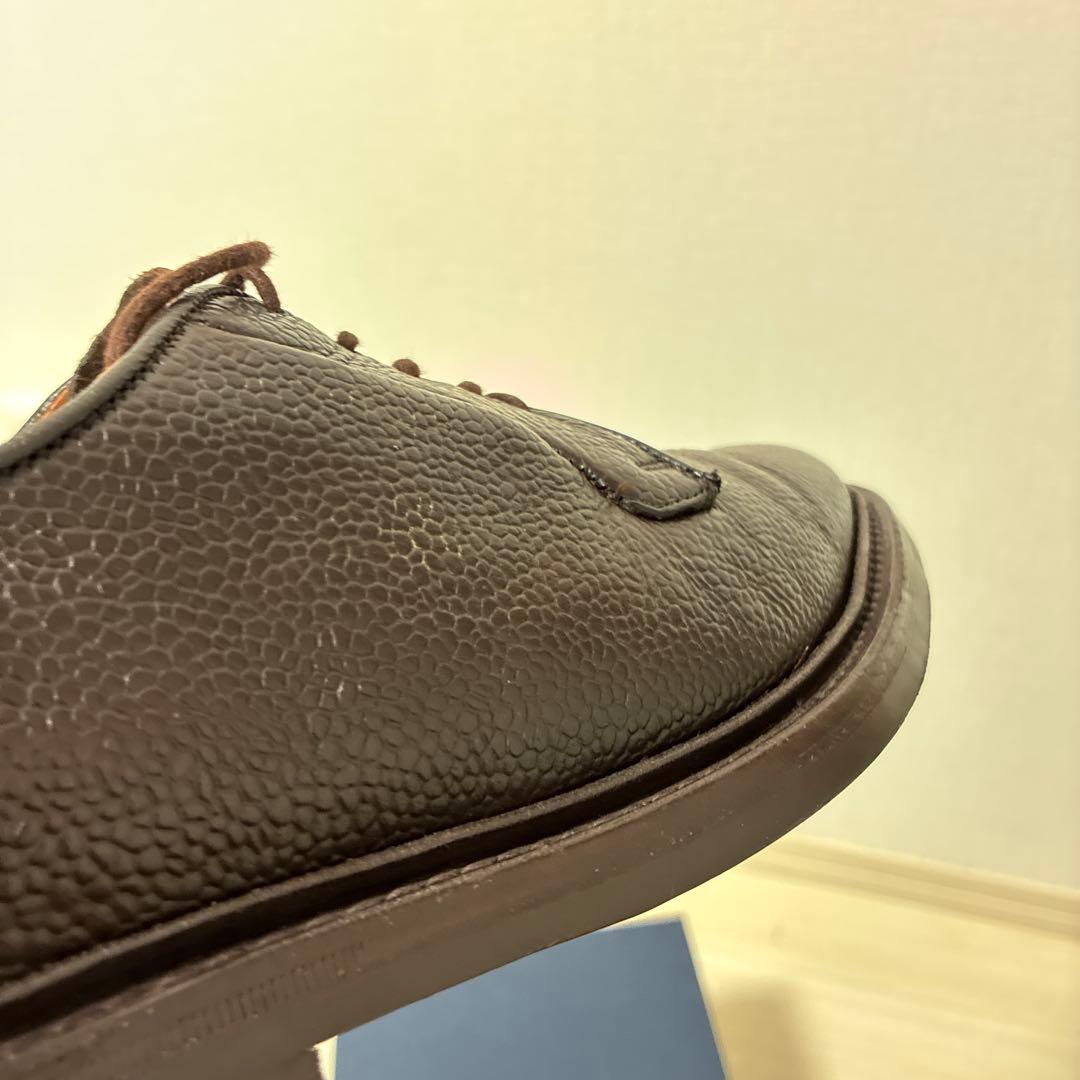 トリッカーズ　ロバート　プレーントゥ　グレインレザー　ブラウン　UK6.0